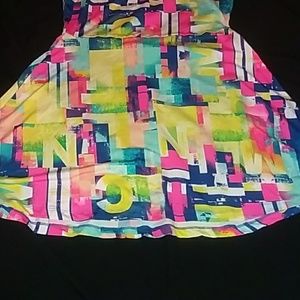 Nicki Minaj Dresses - Nicki Minaj colorful skater dress Nicki Minaj Dresses - Nicki Minaj colorful skater dress